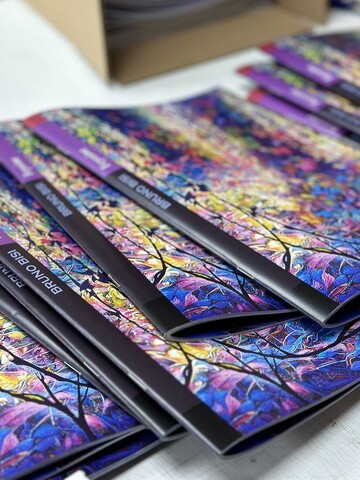 Brochures agrafées magazines