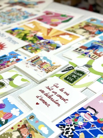 Impression illustration Bron, impression illustration Villeurbanne, 